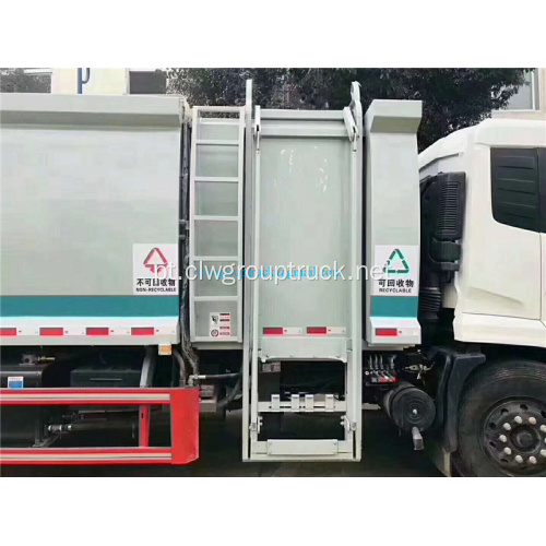 2019 novo modelo de coleta seletiva de caminhão de lixo
